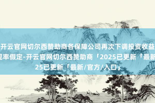 开云官网切尔西赞助商各保障公司再次下调投资收益率和风险贴现率假定-开云官网切尔西赞助商「2025已更新「最新/官方/入口」